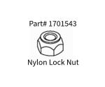 1701543 Shur-Co (OEM) Nylon Lock Nut - 1/4